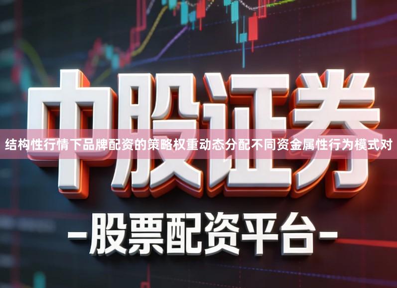 结构性行情下品牌配资的策略权重动态分配不同资金属性行为模式对