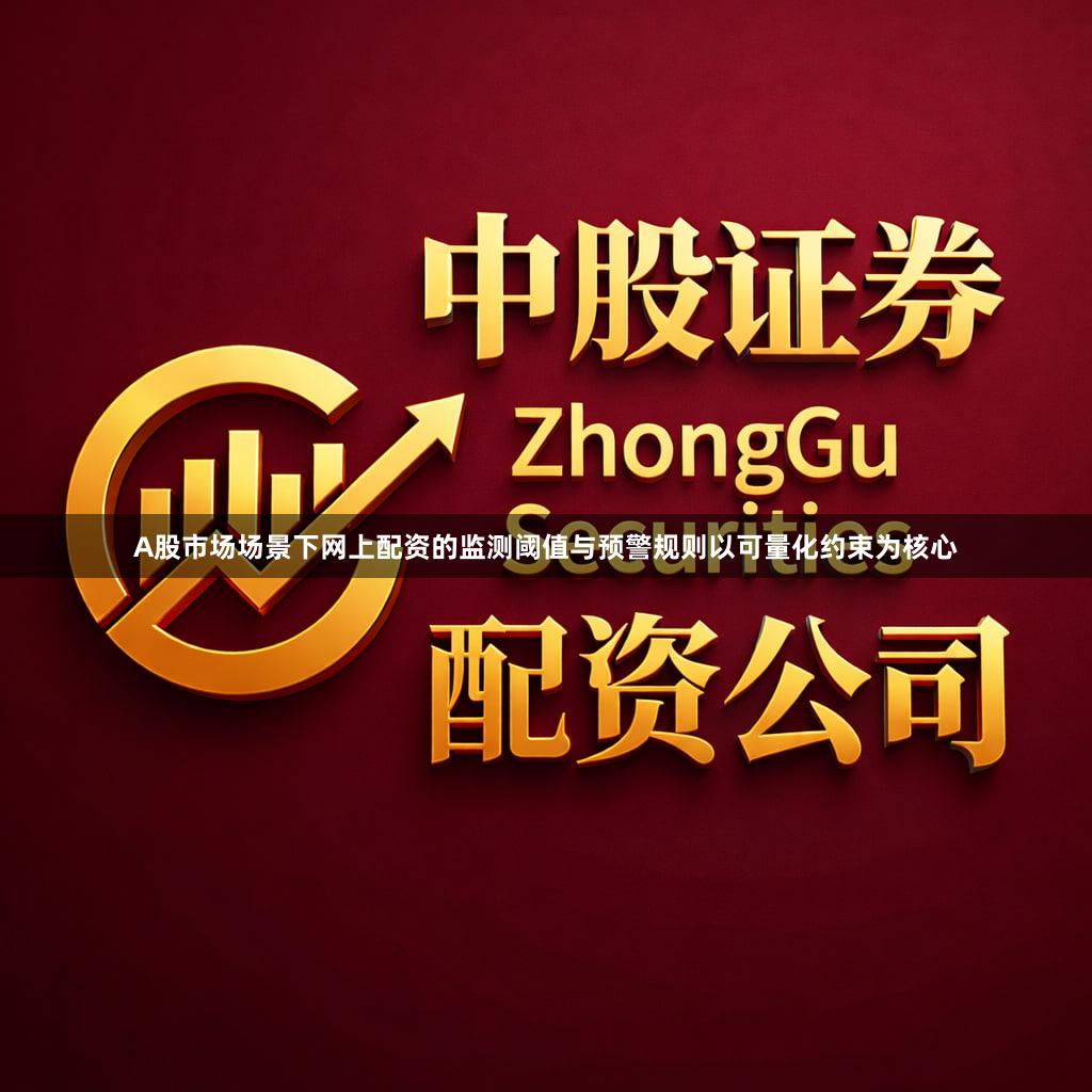 A股市场场景下网上配资的监测阈值与预警规则以可量化约束为核心